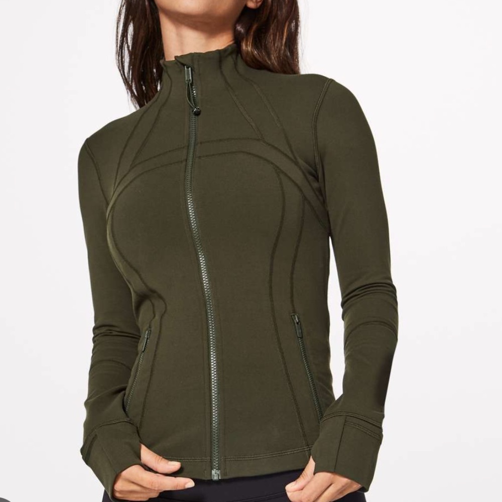 Lululemon Define Jacket - Olive Green
